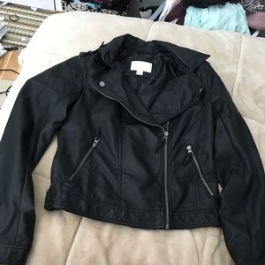 Leather jacket